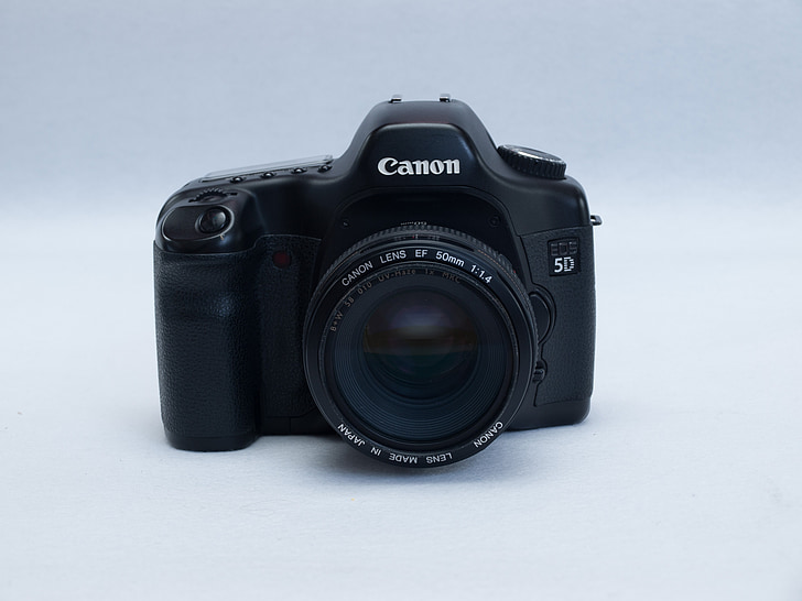 kameran, lins, Canon eos 5d, elektroniska produkter, Foto