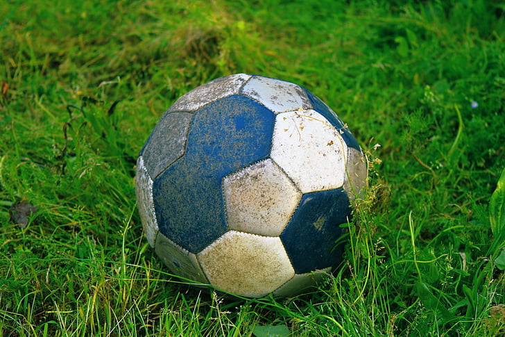 Futbolas, Futbolas, kamuolys, kamuolys, durpės, Sportas, žaisti
