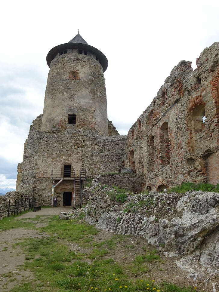 gamle lubovnia, Slovakia, slottet, slottet spiš, museet, tårnet, monument