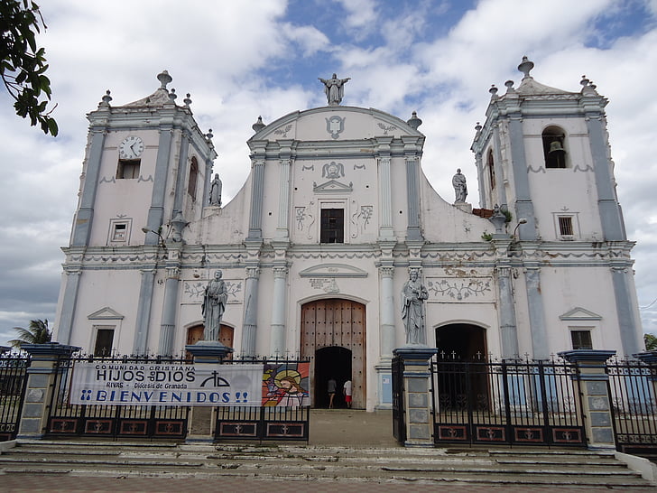 kyrkan, rivas, Nicaragua, Centralamerika, arkitektur, religion, berömda place