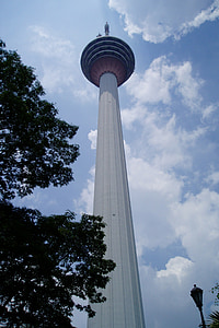 Kuala lumpur, Turm, Antenne, Malaysien, Wolkenkratzer, Gebäude, Asien