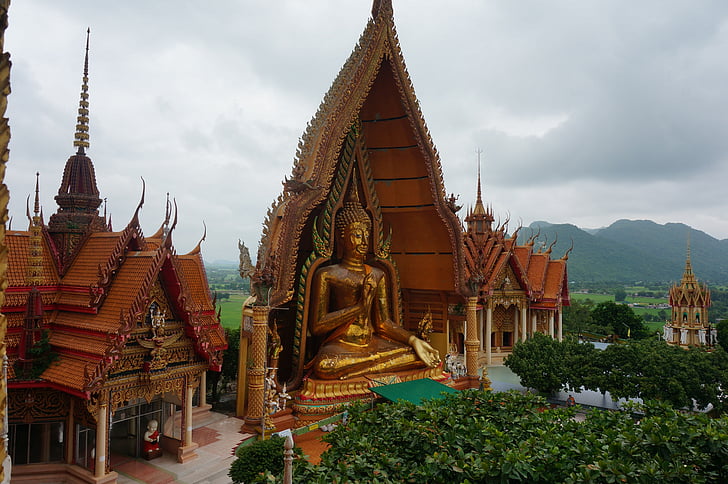 Wat tham sua, Tiger cave temple, Asie, banita tour, banita, Buddha, Thajsko