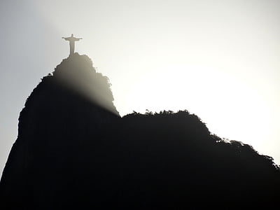 Corcovado, Rio de janeiro, Chrystusa Odkupiciela, Brazylia, Chrystus