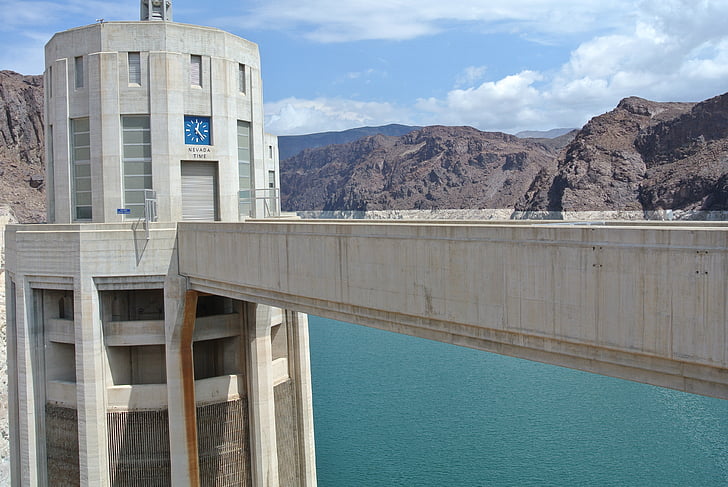 Hoover, Dam, Nevada, Arizona, energi, vandkraft, generator