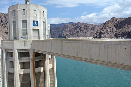 Hoover, gát, Nevada, Arizona, energia, vízerőmű, generátor