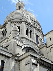 Париж, священное сердце, купол, Базилика, Монмартр, Памятник, Священный