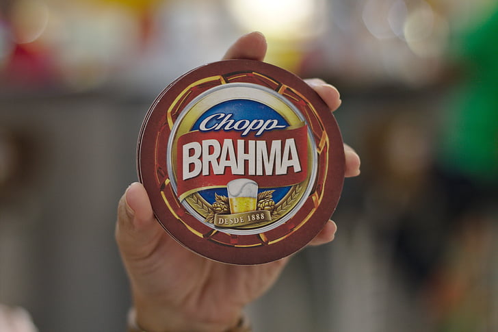 Chopp, olut, Brahma, toisen kerroksen, virkistävä, kylmä, juoma