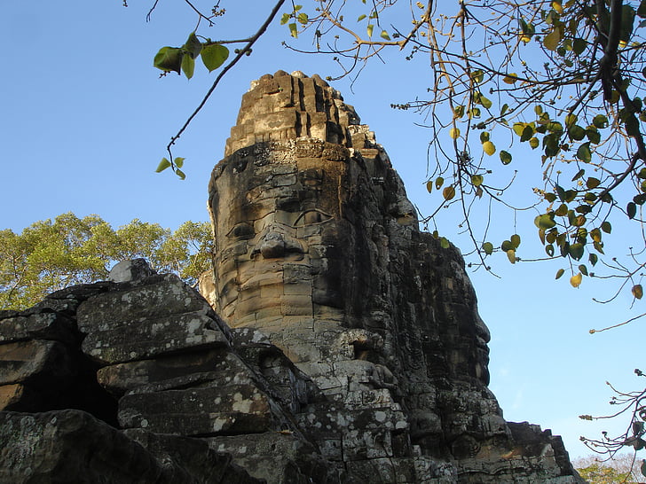 Angkor, Angkor wat, Kambodža, staré, chrám, Zřícenina, náboženství