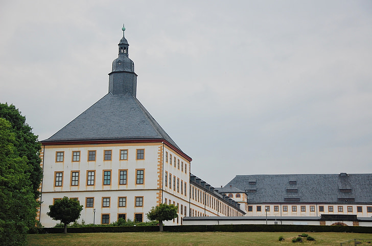 friedenstein hrad, Gotha, barockschloss, barokní