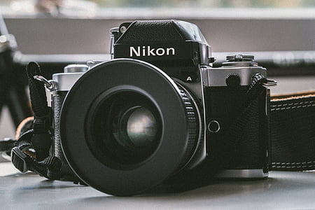 Vintage, fotoğraf makinesi, Nikon, Fotoğraf, siyah ve beyaz, kamera - fotoğraf ekipmanları, Fotoğraf Temalar