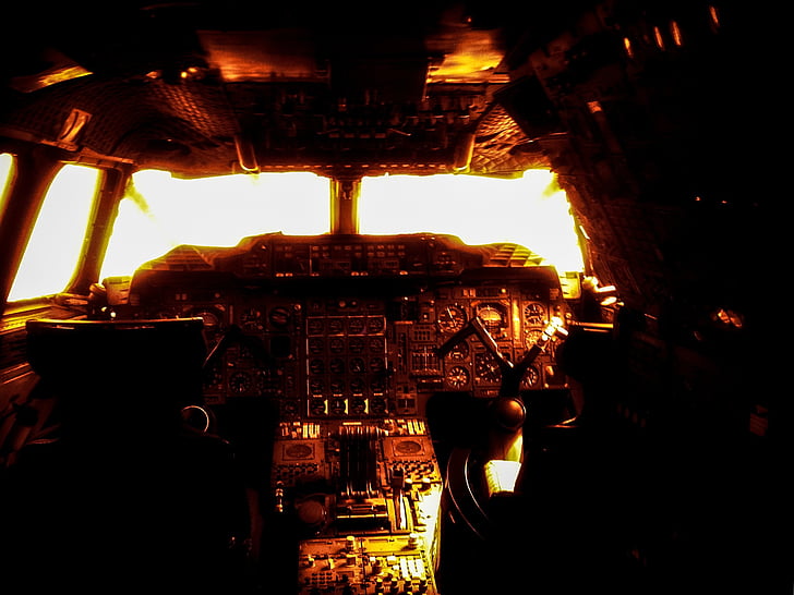 cockpit, aircraft, switch, aviation, fly, machine, technology
