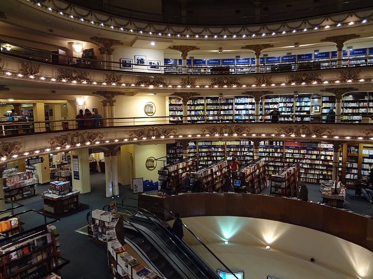 librairie, El ateneo, Buenos aires, livres