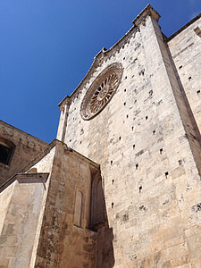 Iglesia, Italia, arquitectura, antiguo, edificio, fachada, históricamente
