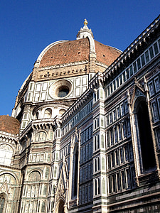 Florencie, Itálie, Duomo, Katedrála, Italština, Evropa, Architektura