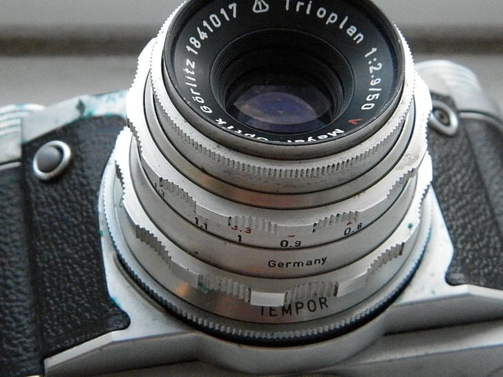 objektiv, kamere, kamero, fotoaparat - fotografske opreme, objektiv - optični instrument, fotografije teme, stari