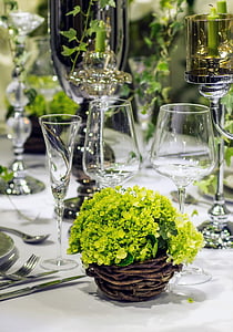 flower, nice, blooming, beautiful fresh, background, beauty, banquet table