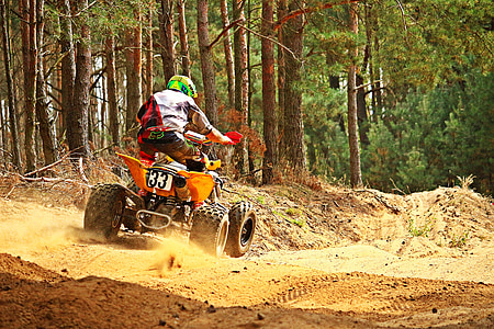 quad, sand, enduro, cross, motocross, all-terrain vehicle, motorcycle