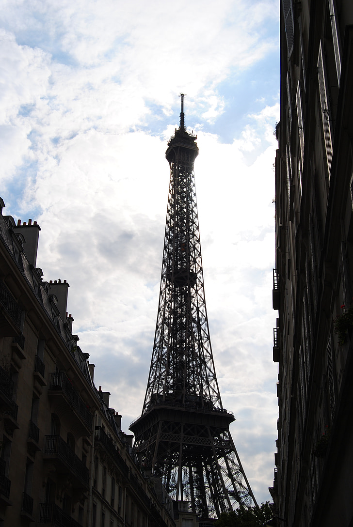 utazás, Eiffel, torony, Párizs, francia, turizmus, építészet