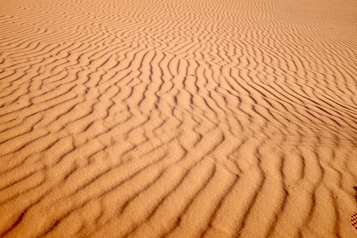 desert landscape, sand, landscape, desert, outdoor, red, orange