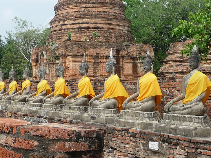 Bouddha, Thaïlande, méditation