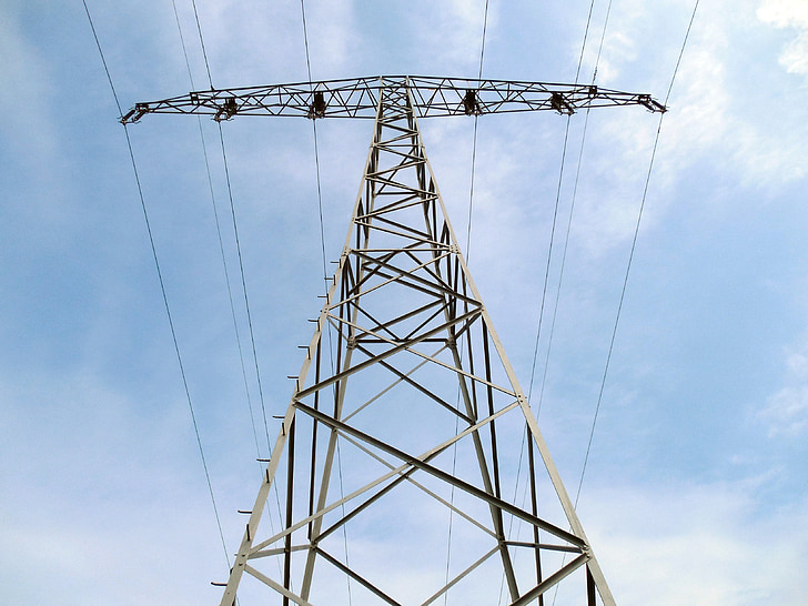 strommast, power line, electricity, energy, current, power supply, high voltage