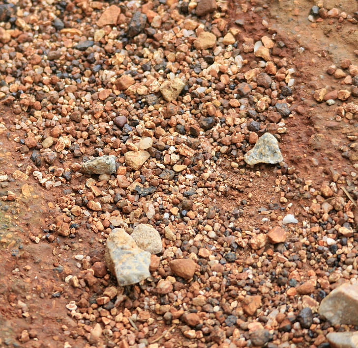 surface, ground, hard, rocks, stones, small, gravel