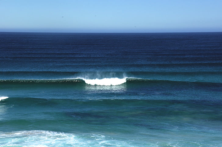 Surf, Breakers, Ocean, lained, Meremaal, surfamine, Sea