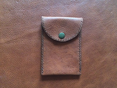 leather craft, handicraft, brown, craft, business card wallet, leather, wallet