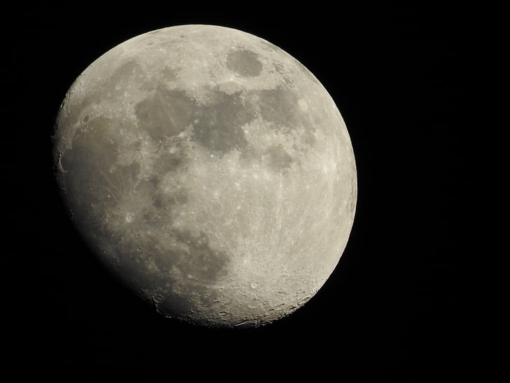 luna, narave, noč, nebo