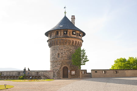 Wieża, Zamek, Zamek rycerski, wieże, murarskie, Historycznie, średniowieczny