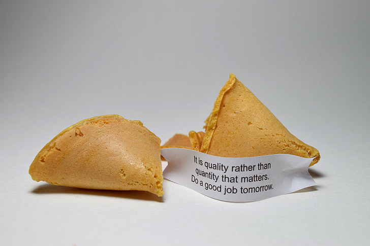 cookie, fortune, Chinois, Message, sagesse, alimentaire, fortune cookie
