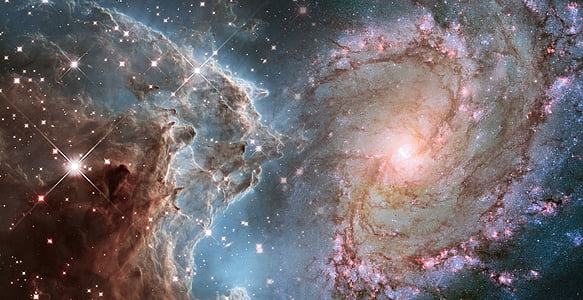 Astronomija, Hablo weltraumteleskop, Visata visatoje, NASA, dangaus kūną, kūrimas, atsiradus