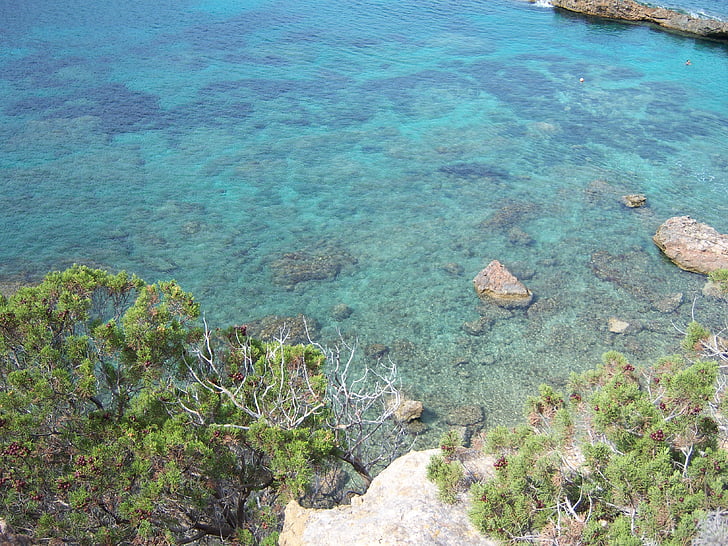 agua, mar, azul, naturaleza, Playa, verano, Costa