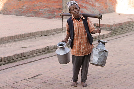 spoločenský, Bhután, dopravca, pracovníkov, pevný, posledný, džbány