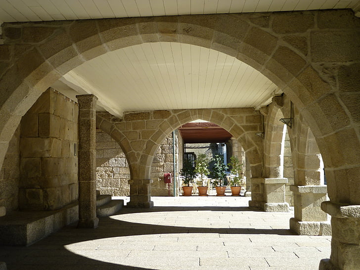 haste, Guimarães, Portugal, arquitetura, arco, lugar famoso, história
