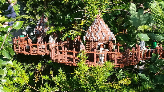 Legoland, Lego, rumah pohon, Jerman