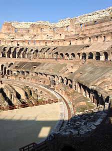 Italien, Kolosseum, Rom, Denkmal, Gebäude, Römer, Orte des Interesses