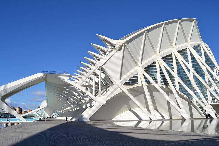 cidade das artes e das Ciências, arquitetura moderna, Valencia, viagens, Espanha