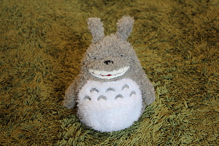 můj soused totoro, Totoro, Hayao miyazaki, panenka, hračka, dětský, roztomilost