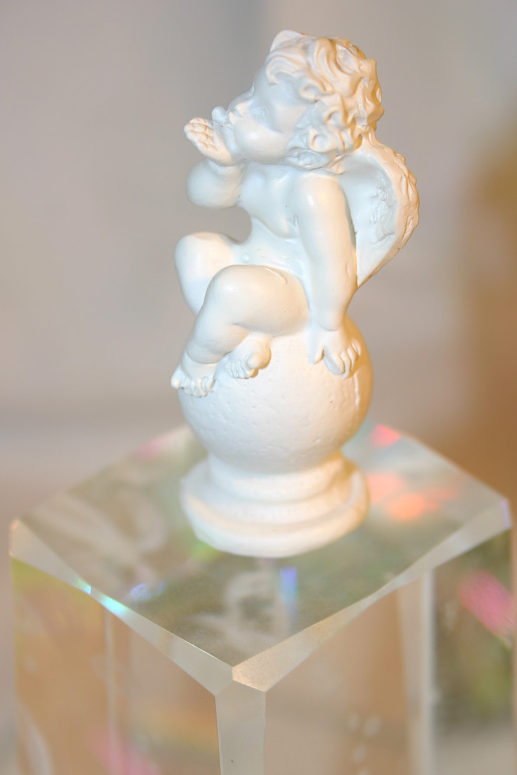 cherub, angel, angel figure, figure, wing, sculpture, small