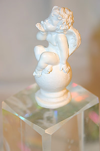 Kjeruber, Angel, Angel figur, figur, Wing, skulptur, liten