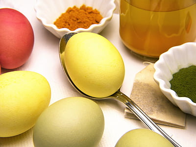 卵, イースターの卵, 色, 自然の色, イースター, イースターの卵, ハッピー イースター