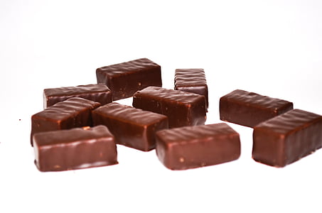チョコレート, キャンディ, チョコレート ・ キャンディ, 甘い, ブラック, ダーク チョコレート, 食品
