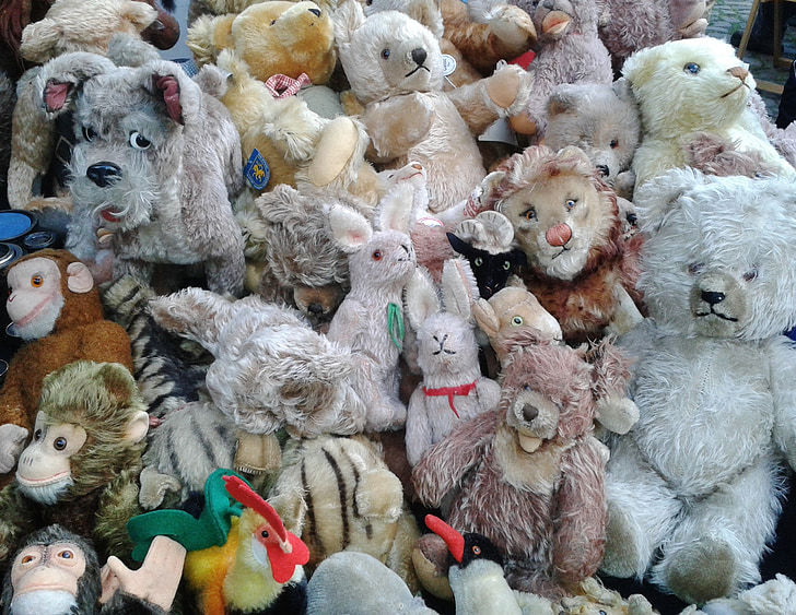 opgezette dieren, speelgoed, kinderen speelgoed, Knuffels, zacht speelgoed, Knuffeldier, Steiff dieren