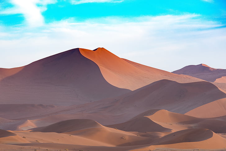 africa, sand dune, desert, dry, travel, nature, landscape