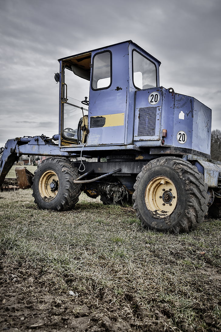farm equipment, tractor, vehicle, agriculture, rural Scene, farm, industry