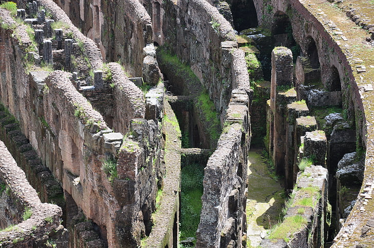 Rome, Colosseum, toeristische, het platform