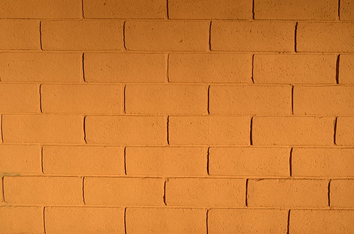 ladrillo, pared, tan, marrón, textura, bloque, telón de fondo