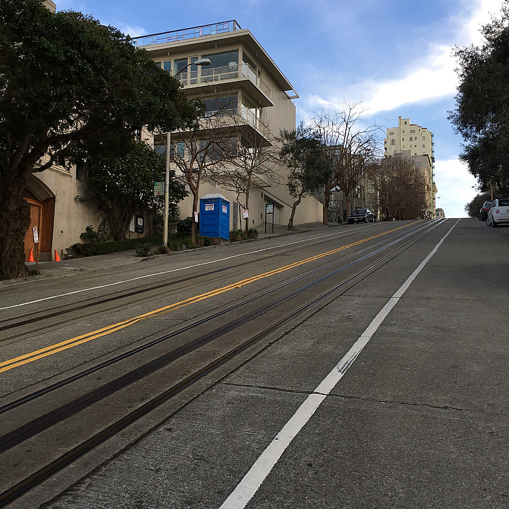 улиците на Сан Франциско, Калифорния, Западния бряг