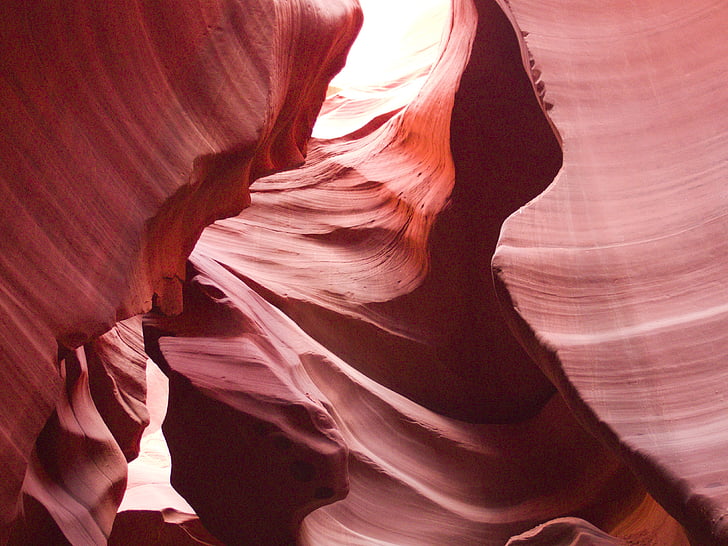 Antelope canyon, Verenigde Staten, Rock, Navajo, rood, grot, Toerisme